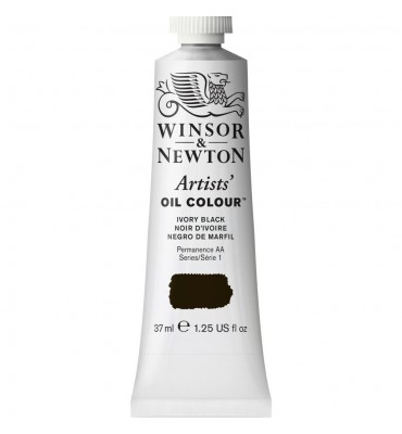 Tinta Óleo Artist 37ml S1 Ivory Black 331 Winsor & Newton Artist 