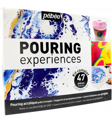 Kit Pébéo Completo Pouring 47 Peças