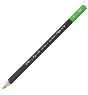 Lápis Aquarelável Museum Caran D'Ache 720 Verde Brilhante