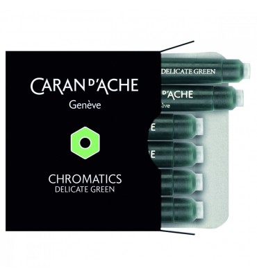 Cartucho Caneta Tinteiro Caran d’Ache Chromatics Delicate Green