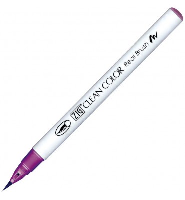 Caneta Zig Clean Color Real Brush Kuretake 812 Deep Red Grape
