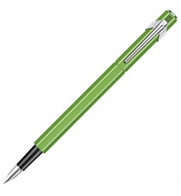 Caneta Tinteiro Caran d’Ache Pena M 849 Verde Fluo