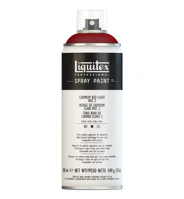 Tinta Spray Liquitex Acrílica 2510 Cadmium Red Light Hue 2 400ml