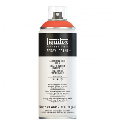 Tinta Spray Liquitex Acrílica 5510 Cadmium Red Light Hue 5 400ml