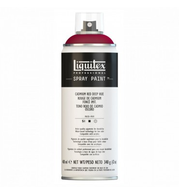 Tinta Spray Liquitex Acrílica 0311 Cadmium Red Deep Hue 400ml
