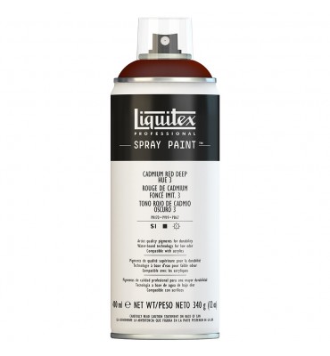 Tinta Spray Liquitex Acrílica 3311 Cadmium Red Deep Hue 3 400ml