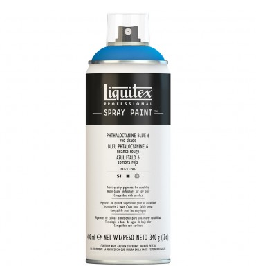 Tinta Spray Liquitex Acrílica 6316 Phthalo Blue ( Red Shade ) 400ml