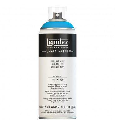 Tinta Spray Liquitex Acrílica 0570 Brilliant Blue 400ml