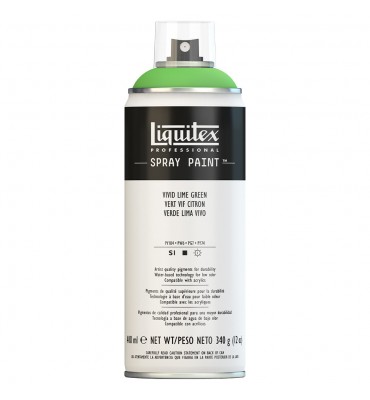 Tinta Spray Liquitex Acrílica 0740 Vivid Lime Green 400ml