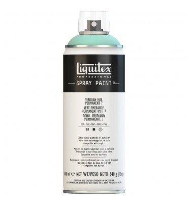 Tinta Spray Liquitex Acrílica 7398 Viridian Hue Permanent 7 400ml