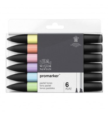 Marcador Promarker 06 Tons Pasteis Winsor & Newton