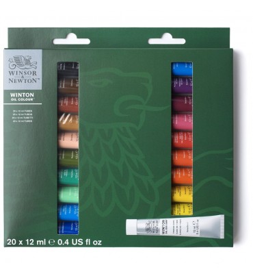 Estojo Winton Tinta Óleo 12ml 20 Unidades Winsor & Newton