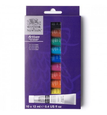 Tinta Óleo Solúvel em Água Artisan Winsor & Newton 12ml 10 Cores