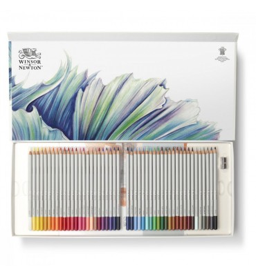 Lápis Winsor & Newton Studio Collection + Bloco 50 Peças