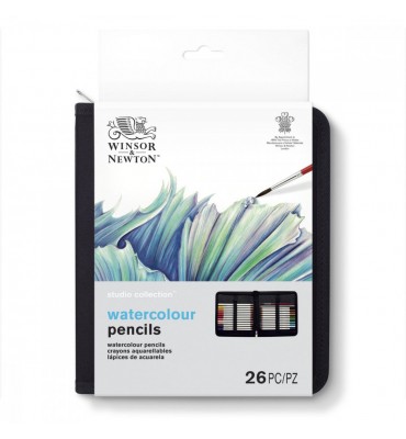 Lápis Winsor & Newton Studio Collection 26 Peças