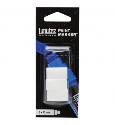 Ponta de Feltro Para Marcador Liquitex 15mm 3 pontas