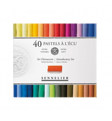 Estojo Pastel Seco Sennelier Extra Soft 40 Cores
