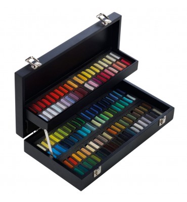 Pastel Seco Sennelier Extra Soft 120 Cores Estojo Madeira