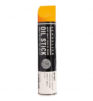 Bastão de Tinta Óleo Sennelier Extra Fine 96ml S3 687 Cadmium Orange