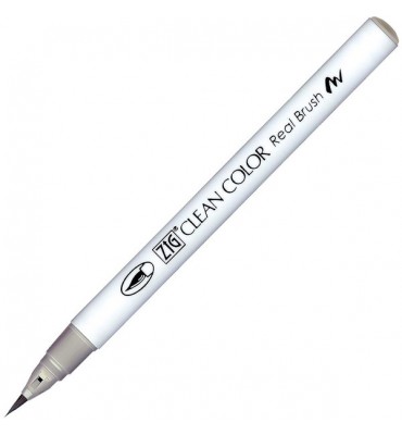 Caneta Zig Clean Color Real Brush Kuretake 907 Warm Gray 3