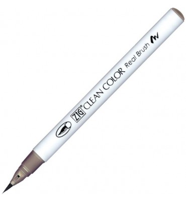 Caneta Zig Clean Color Real Brush Kuretake 908 Warm Gray 4