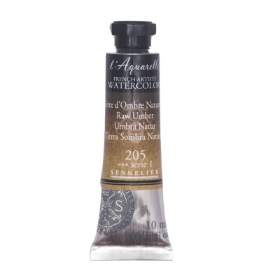 Tinta Aquarela Sennelier L'Aquarelle Extra Fine 10ml S1 205 Raw Umber