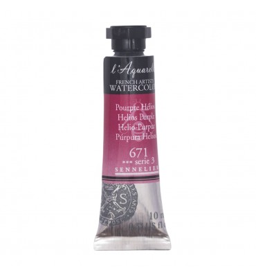 Tinta Aquarela Sennelier L'Aquarelle Extra Fine 10ml S3 671 Helios Purple