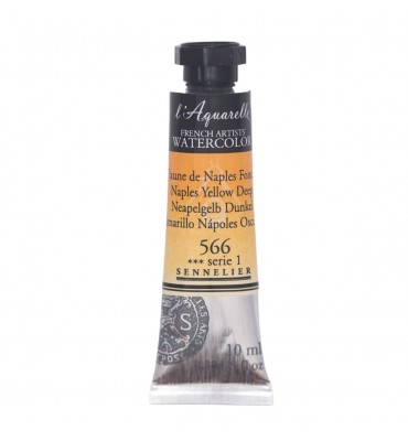 Tinta Aquarela Sennelier L'Aquarelle Extra Fine 10ml S1 566 Naples Yellow Deep