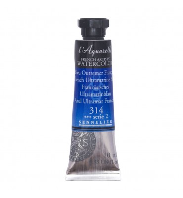 Tinta Aquarela Sennelier L'Aquarelle Extra Fine 10ml S2 314 French Ultramarine Blue 