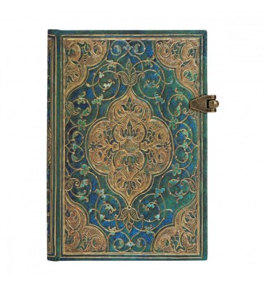 Paperblanks Turquoise Chronicles Capa Dura Mini Pautado