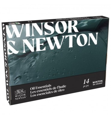 Estojo Tinta Óleo Winton Winsor & Newton Essentials 14 Peças