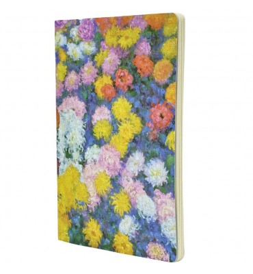 Paperblanks Cahiers Monet's Chryanthemums A4 Pautado