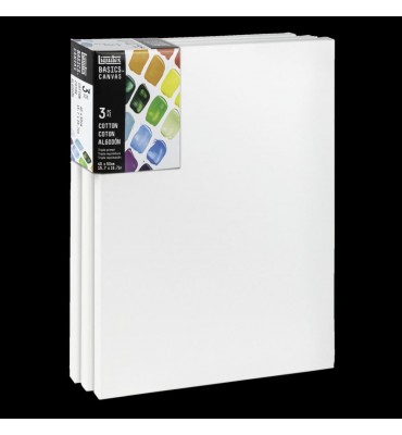 Tela Algodão para Pintura 40X50 Basics Liquitex 3 Unidades