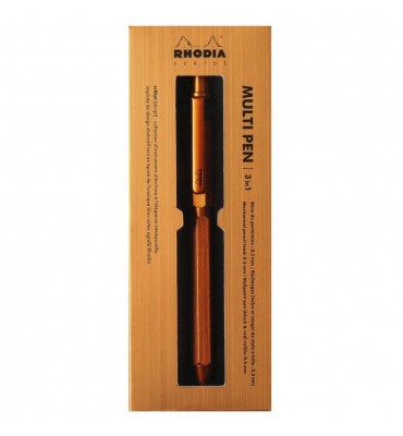 Caneta Rhodia Multi Pen Script Orange