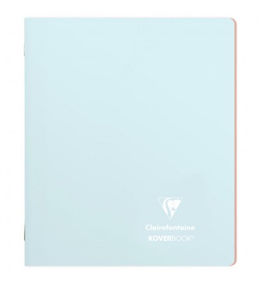 Caderno Koverbook Clairefontaine Pautado Azul Claro A5