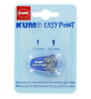 Apontador Para Grafite 2.0mm e 3.0mm Kum Easy Point
