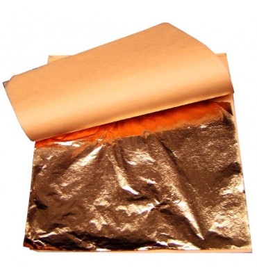 Folha de Cobre 14x14cm 00100 Folhas
