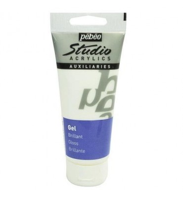 Gel Medium Acrílico Brilhante Pebeo Studio 100ml