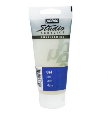 Gel Medium Acrílico Fosco Pebeo Studio 100ml