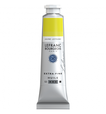 Tinta Óleo Extra Fine L&B 40ml S3 767 Lefranc Yellow
