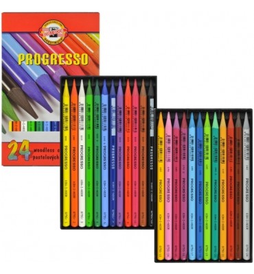 Lápis Integral Koh-I-Noor 24 Cores