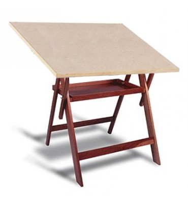 Mesa Para Desenho com Porta Objetos Trident CV-34 PA-100