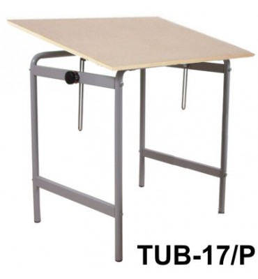 Mesa Para Desenho Tub 17/P 80x60cm PA-80 Trident