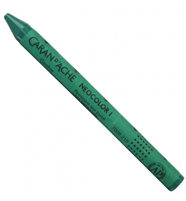 Pastel Oleoso Neocolor I Caran D'Ache 210 Emerald Green
