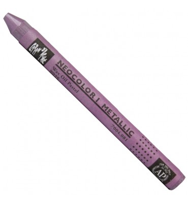 Pastel Oleoso Neocolor I Caran D'Ache 081 Pink Metallic