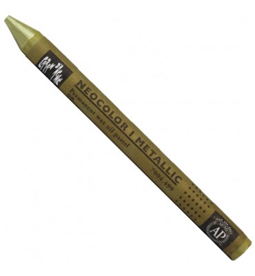 Pastel Oleoso Neocolor I Caran D'Ache 499 Gold Metallic