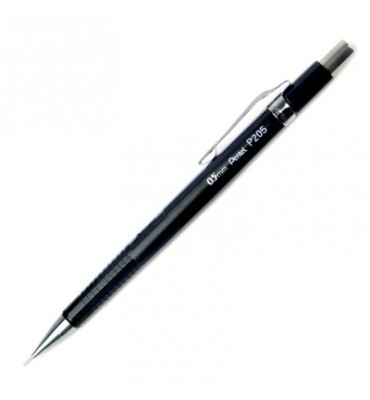 Lapiseira Pentel 0.5 mm P205 A Preta