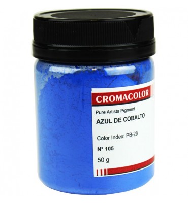 Pigmento Artístico Cromacolor Puro 105 Azul Cobalto 50g
