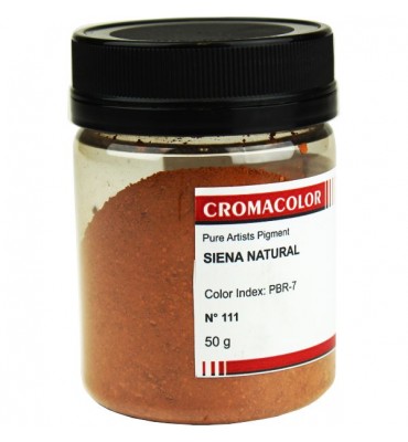 Pigmento Artístico Cromacolor Puro 111 Siena Natural 50g
