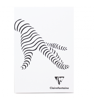 Bloco Sketchbook Creation A4 Capa Branca Clairefontaine